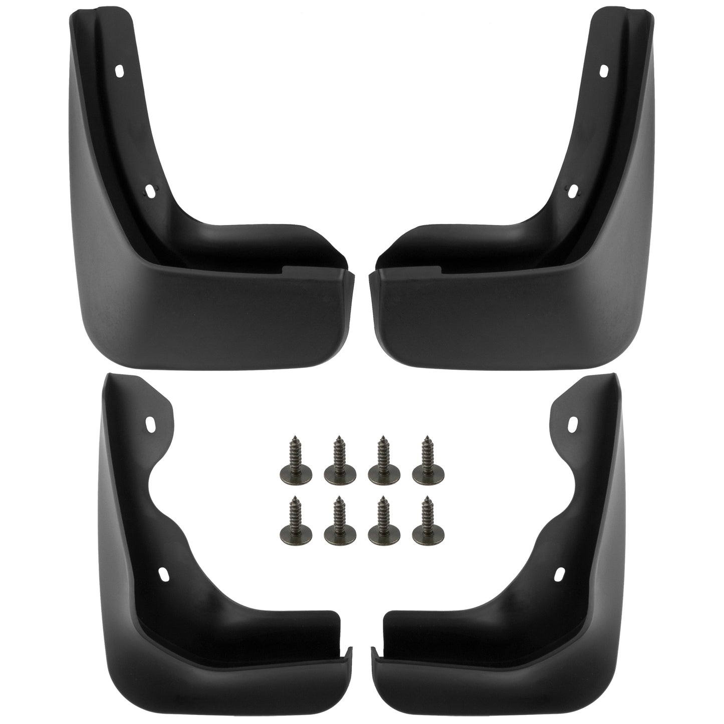 BOXI Mud Flaps Splash Guards Accessories Replacement for Volkswagen Jetta 2011 2012 2013 2014