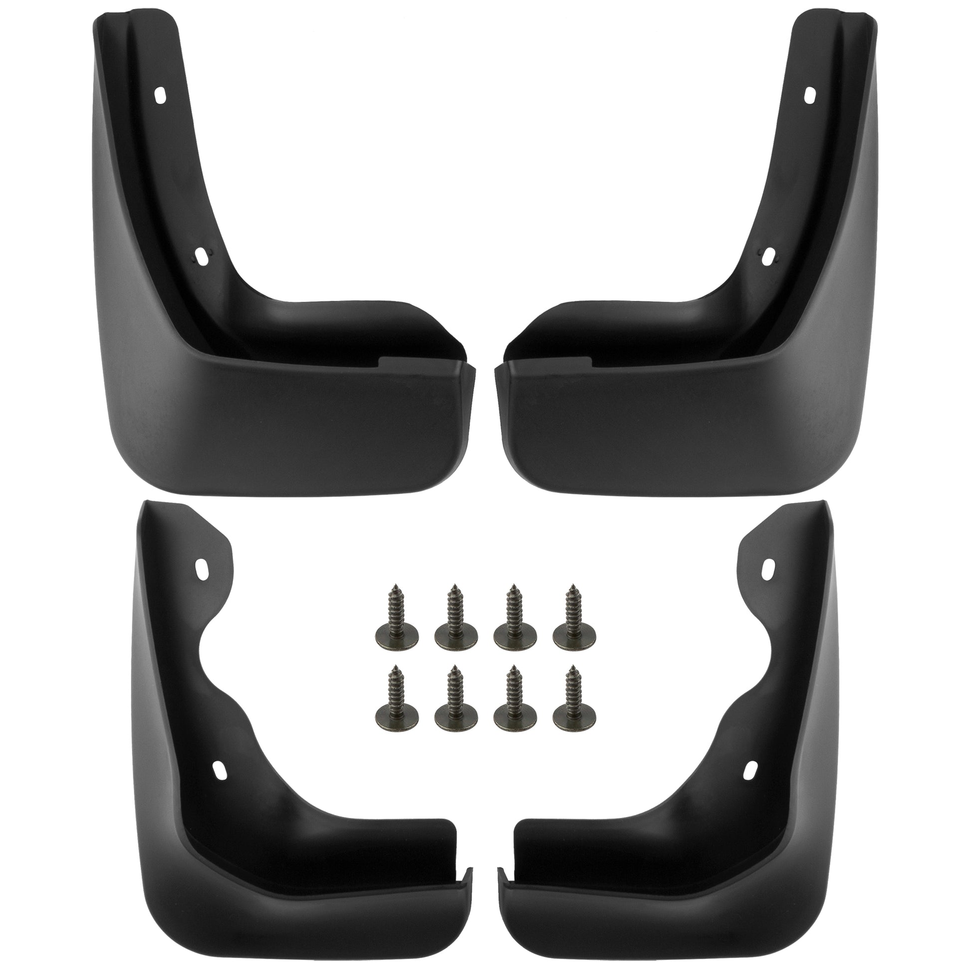 BOXI Mud Flaps Splash Guards Accessories Replacement for Volkswagen Jetta 2011 2012 2013 2014