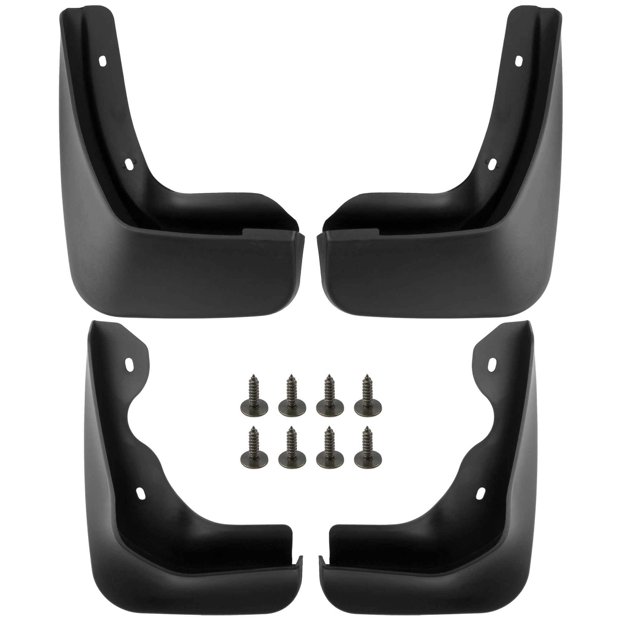 BOXI Mud Flaps Splash Guards Accessories Replacement for Volkswagen Jetta 2011 2012 2013 2014