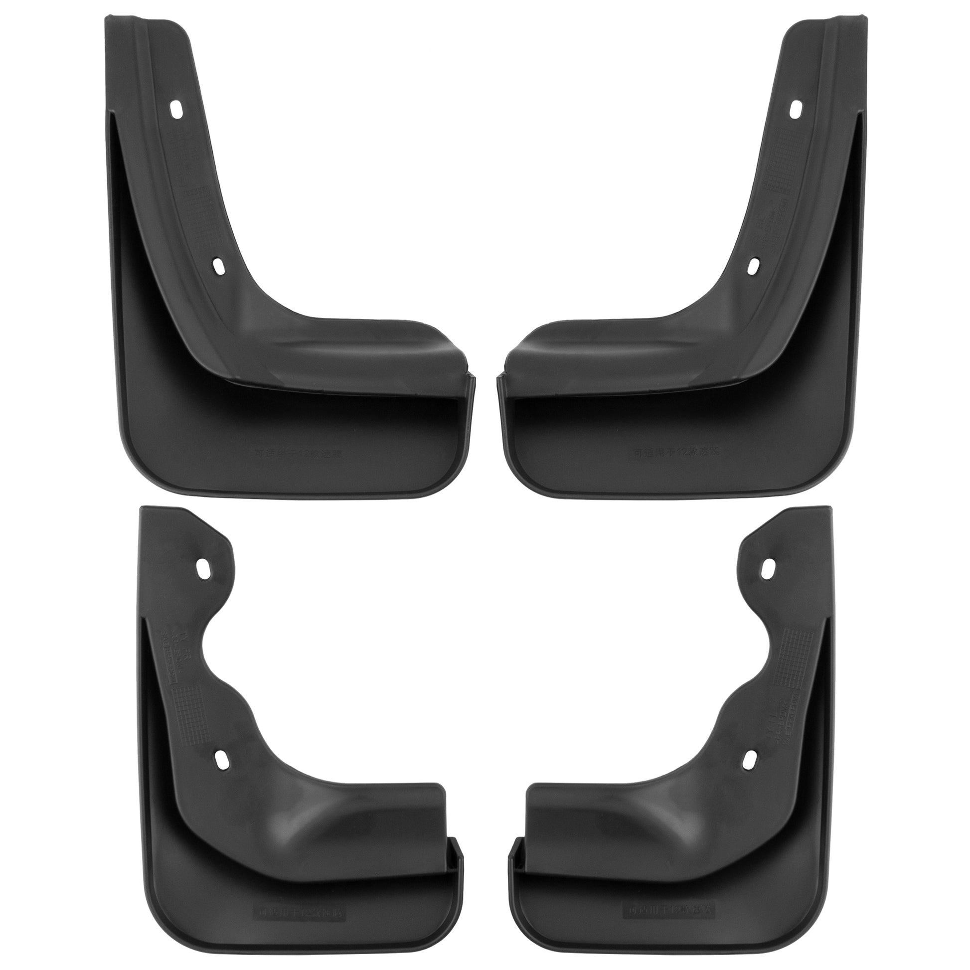 BOXI Mud Flaps Splash Guards Accessories Replacement for Volkswagen Jetta 2011 2012 2013 2014 — product photo 2