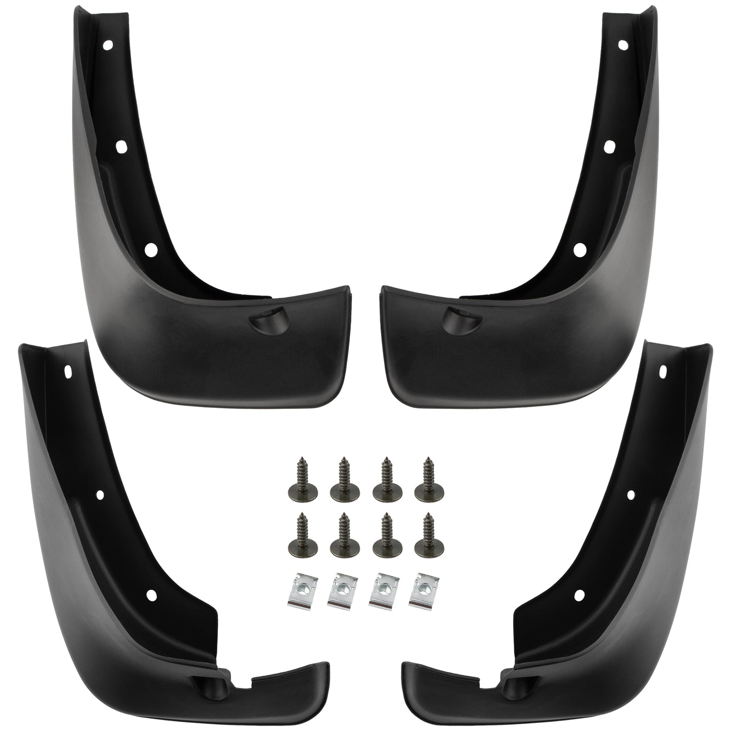 BOXI (Set of 4) Mud Flaps Splash Guards Mudflaps Fits for Toyota Highlander 2001 2002 2003 2004