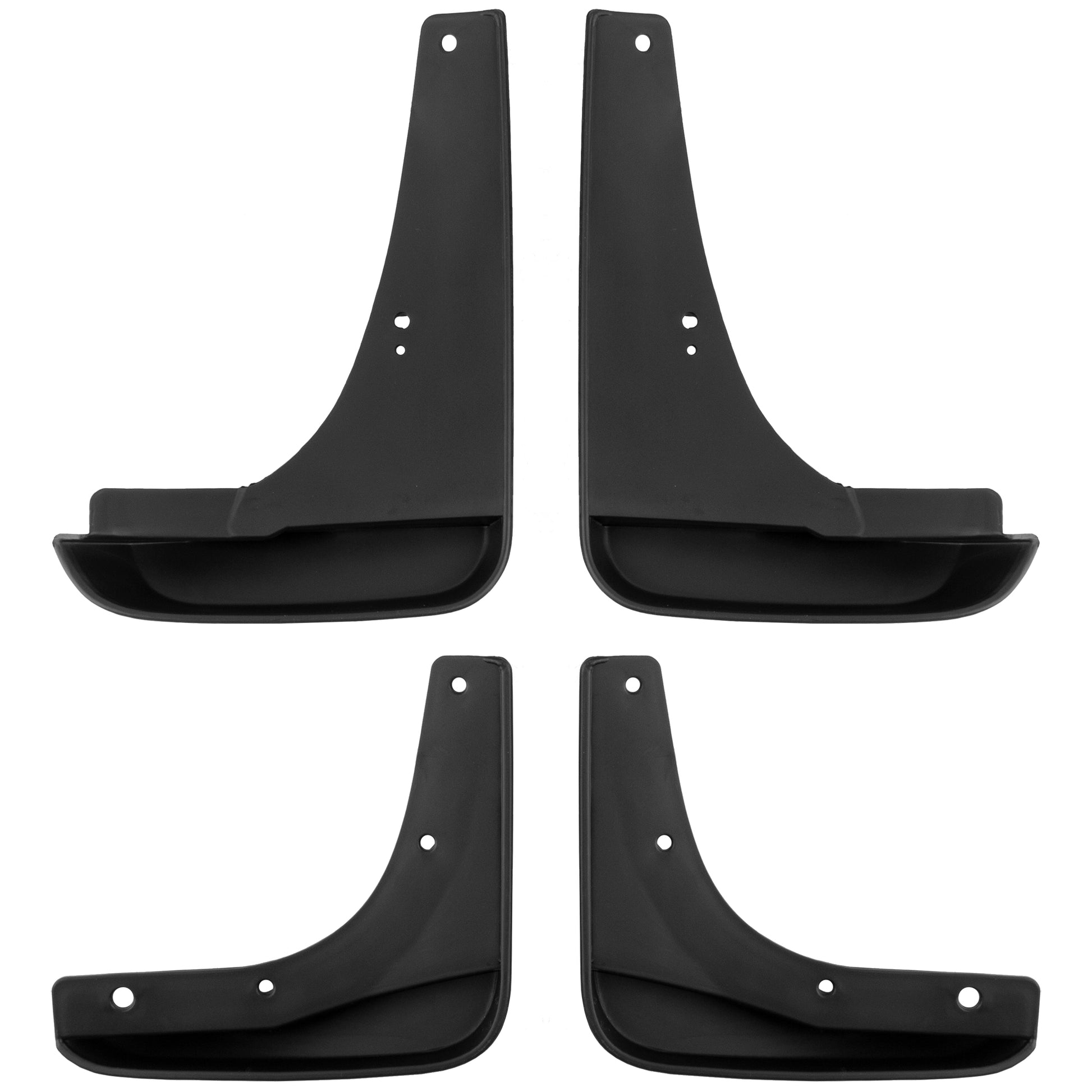 BOXI Set of 4 Front and Rear Side Mud Flaps Splash Guards Compatible for Chrysler 300 2005 2006