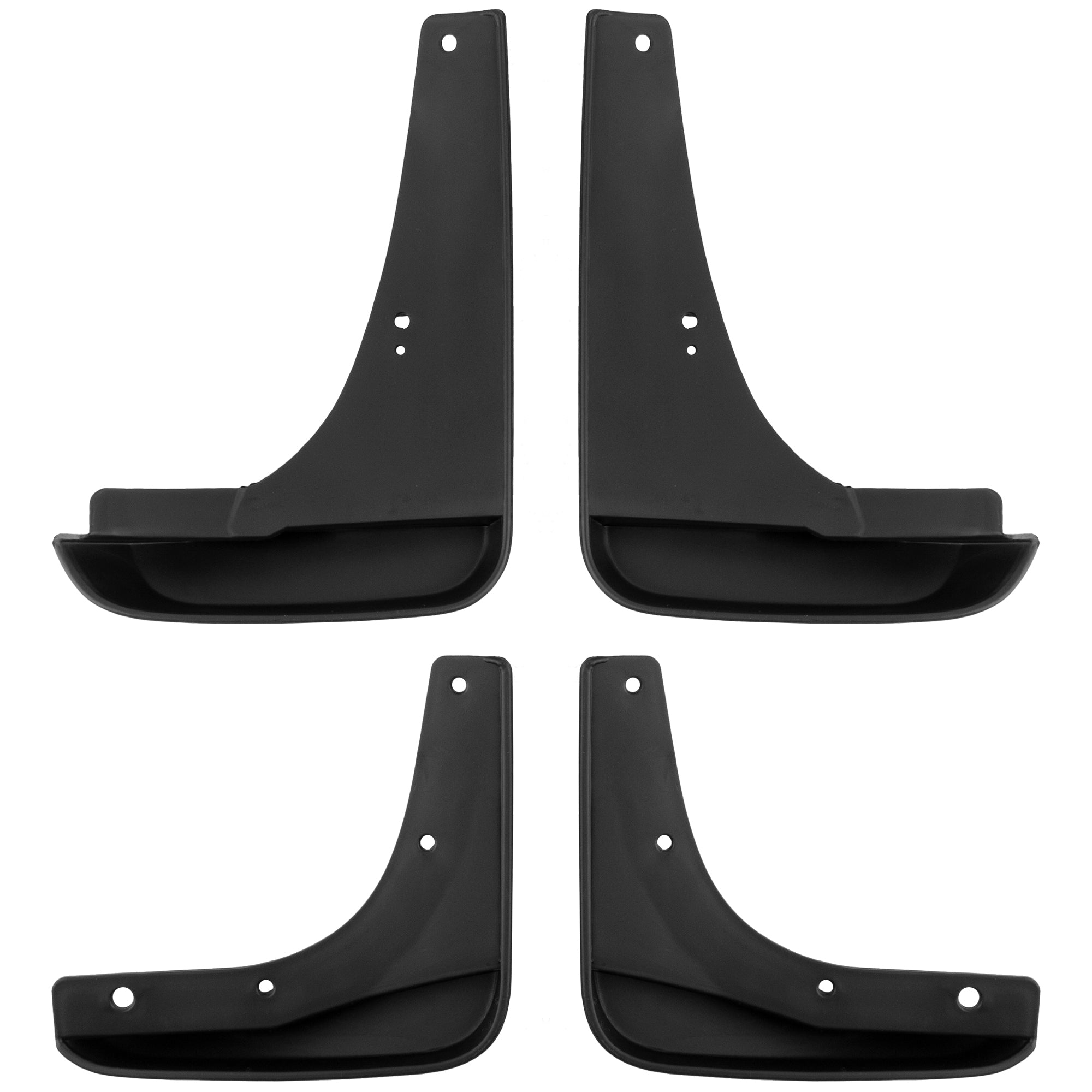 BOXI Set of 4 Front and Rear Side Mud Flaps Splash Guards Compatible for Chrysler 300 2005 2006