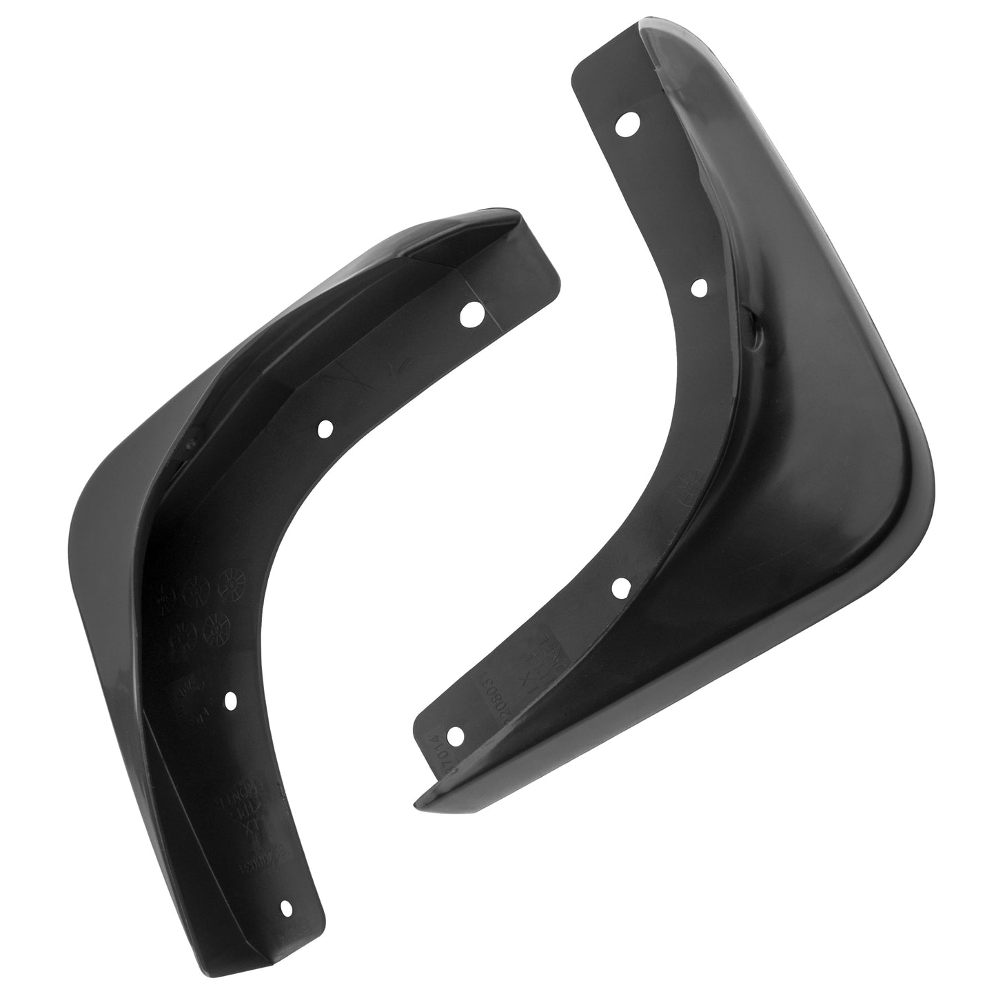 BOXI Set of 4 Front and Rear Side Mud Flaps Splash Guards Compatible for Chrysler 300 2005 2006 — product photo 2