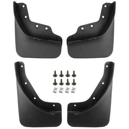 BOXI Set of 4 Front and Rear Side Mud Flaps Splash Guards Compatible for Lincoln MKX 2016 2.7L 3.7L