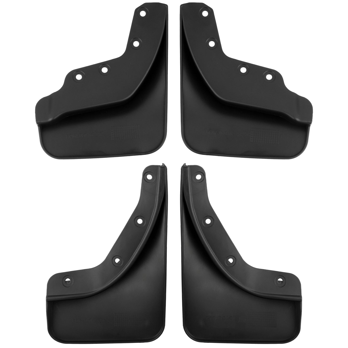 BOXI Set of 4 Front and Rear Side Mud Flaps Splash Guards Compatible for Lincoln MKX 2016 2.7L 3.7L — product photo 2