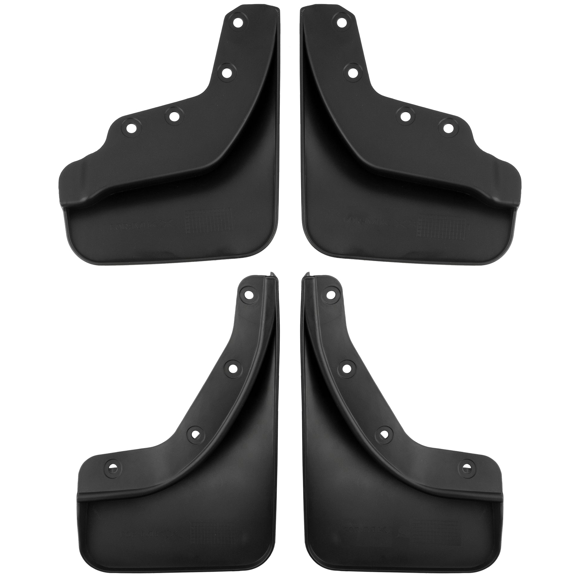 BOXI Set of 4 Front and Rear Side Mud Flaps Splash Guards Compatible for Lincoln MKX 2016 2.7L 3.7L — product photo 2