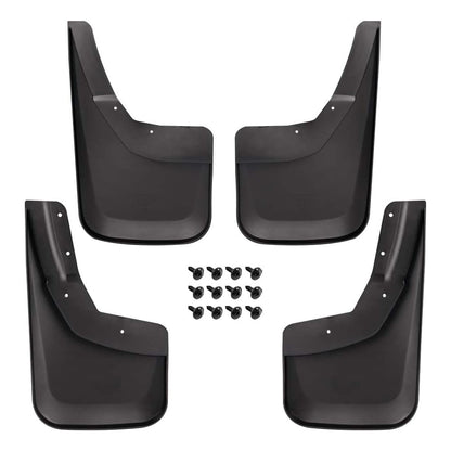 BOXI Set of 4 Front and Rear Side Mud Flaps Splash Guards Compatible with Chevrolet BX08600023-1