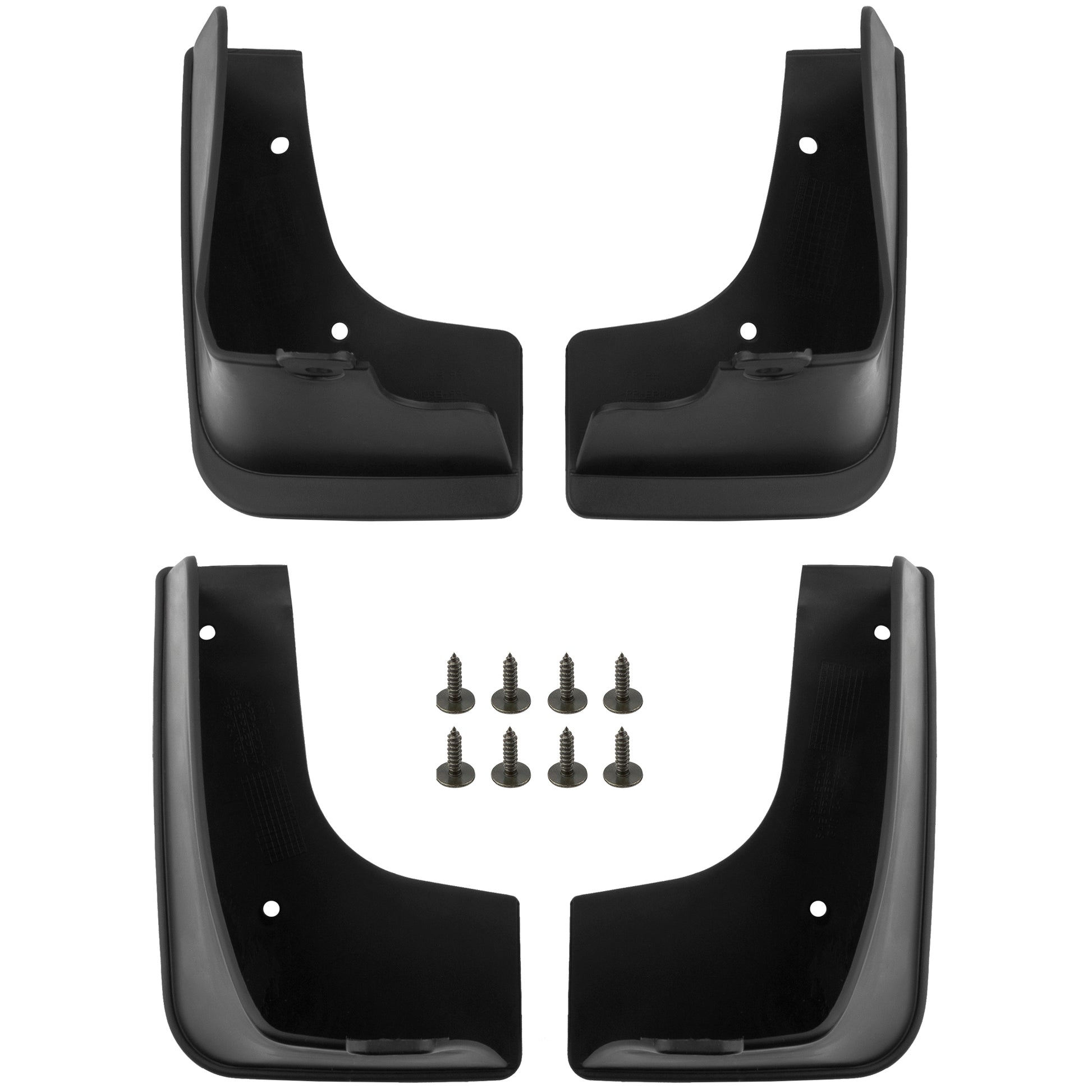 BOXI (Set of 4) Front and Rear Side Mud Flaps Splash Guards Fit for Nissan Altima 2008 2009 2010