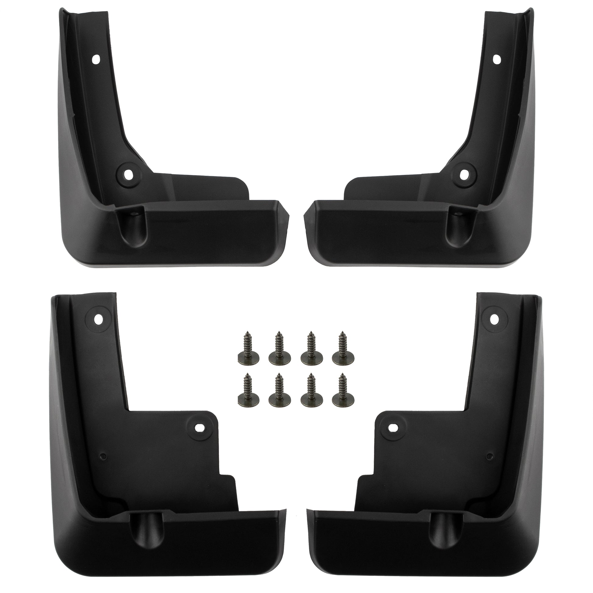BOXI Set of 4 Front and Rear Side Mud Flaps Splash Guards Compatible for Toyota Avalon 2019-2020 V6