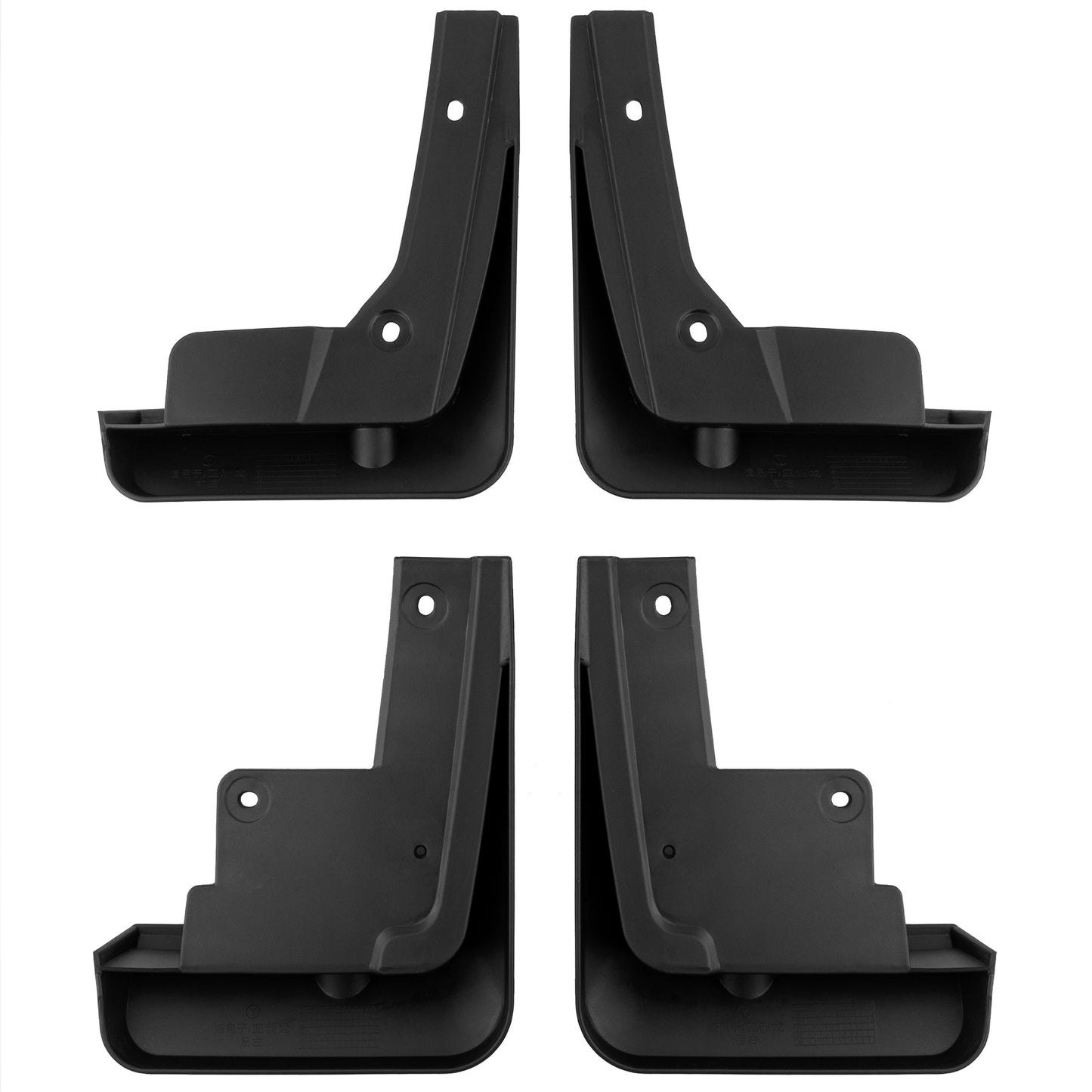 BOXI Set of 4 Front and Rear Side Mud Flaps Splash Guards Compatible for Toyota Avalon 2019-2020 V6 — product photo 2