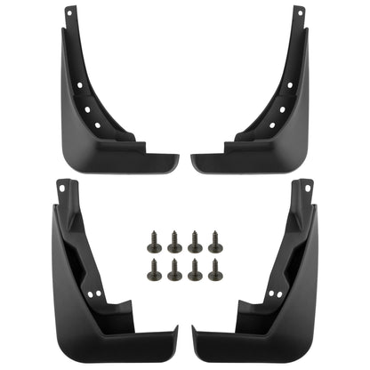 BOXI Set of 4 Front and Rear Side Mud Flaps Splash Guards Compatible for Audi A4 A4 Quattro 2.0L l4