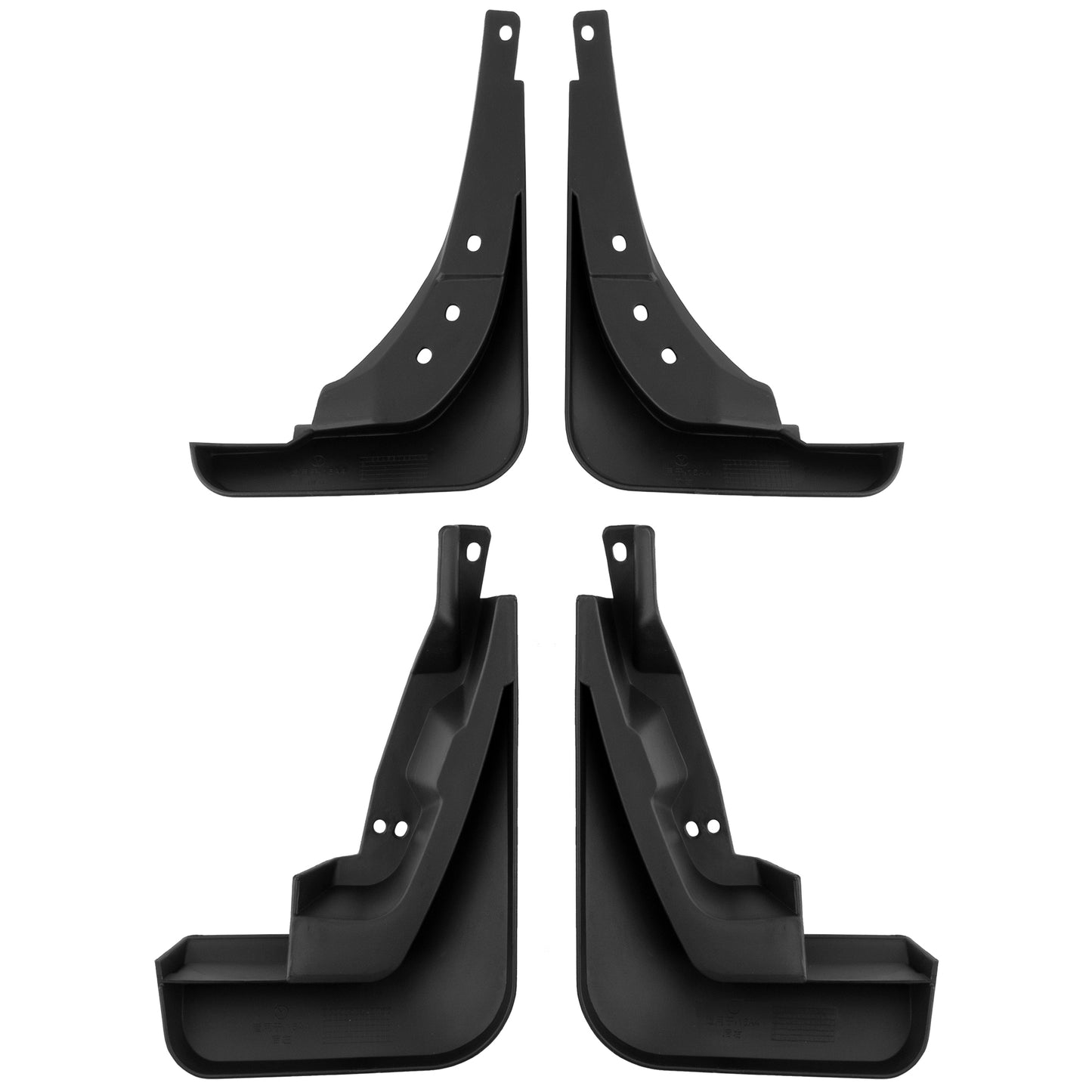 BOXI Set of 4 Front and Rear Side Mud Flaps Splash Guards Compatible for Audi A4 A4 Quattro 2.0L l4 — product photo 2