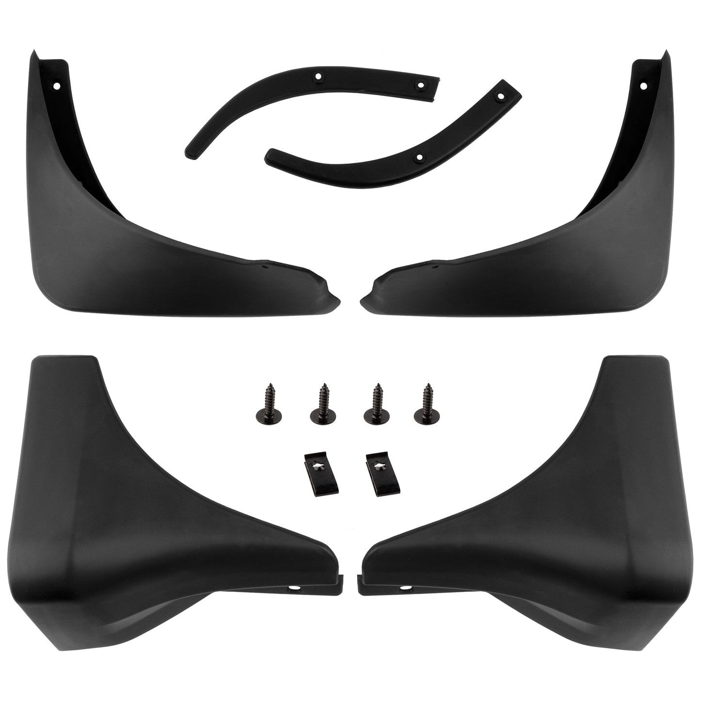 BOXI Set of 4 Front and Rear Side Mud Flaps Splash Guards Compatible for Nissan 350Z V6 3.5L 2003