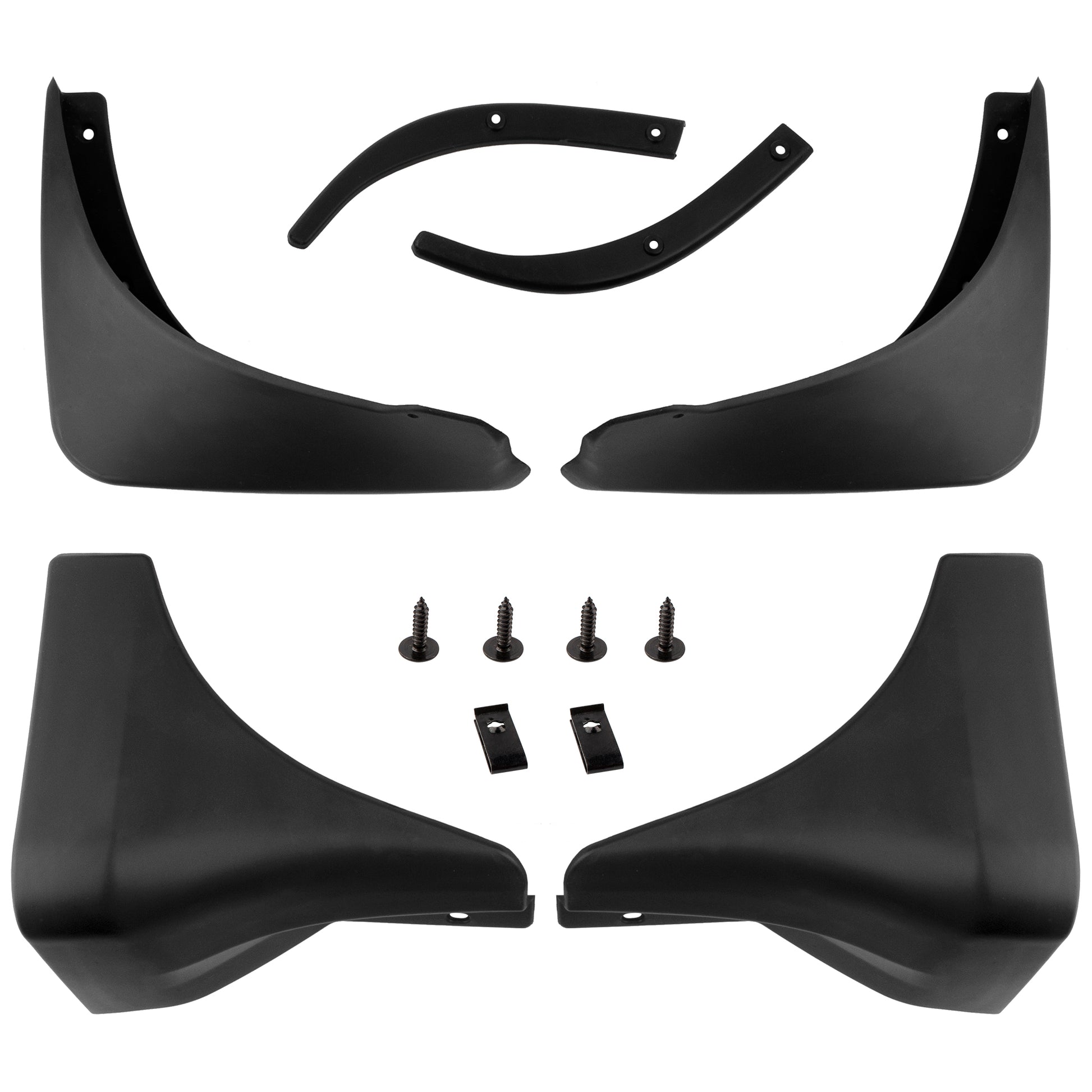 BOXI Set of 4 Front and Rear Side Mud Flaps Splash Guards Compatible for Nissan 350Z V6 3.5L 2003