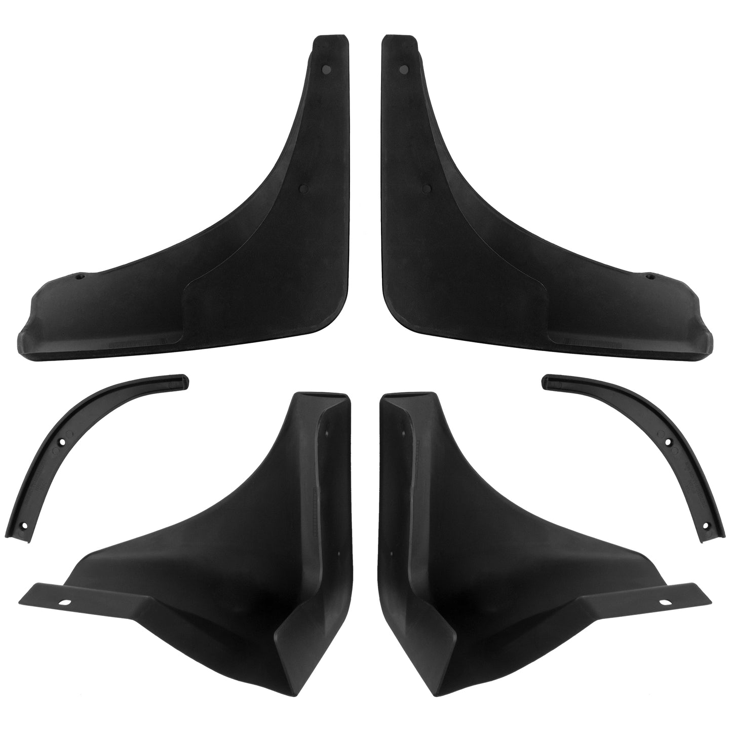 BOXI Set of 4 Front and Rear Side Mud Flaps Splash Guards Compatible for Nissan 350Z V6 3.5L 2003 — product photo 2