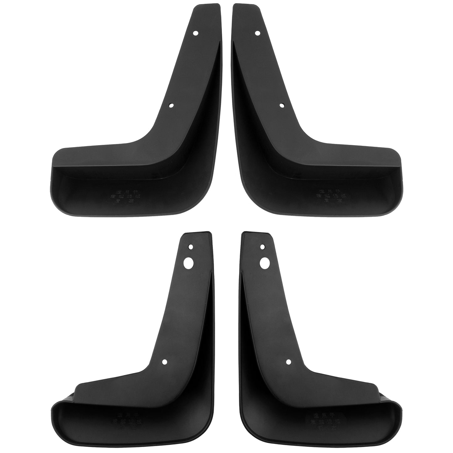 BOXI Set of 4 Front and Rear Side Mud Flaps Splash Guards Compatible for Buick Lacrosse 3.8L 5.3L — product photo 3