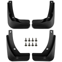 BOXI Set of 4 Front and Rear Side Mud Flaps Splash Guards Compatible for VW Golf 2015 2016 2017