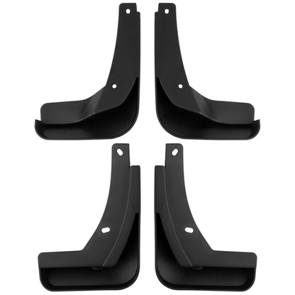 BOXI Set of 4 Front and Rear Side Mud Flaps Splash Guards Compatible for VW Golf 2015 2016 2017 — product photo 2