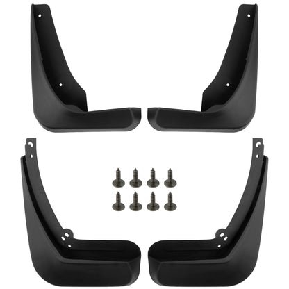 BOXI Set of 4 Front and Rear Side Mud Flaps Splash Guards Compatible for Buick Regal 2011-2017 I4
