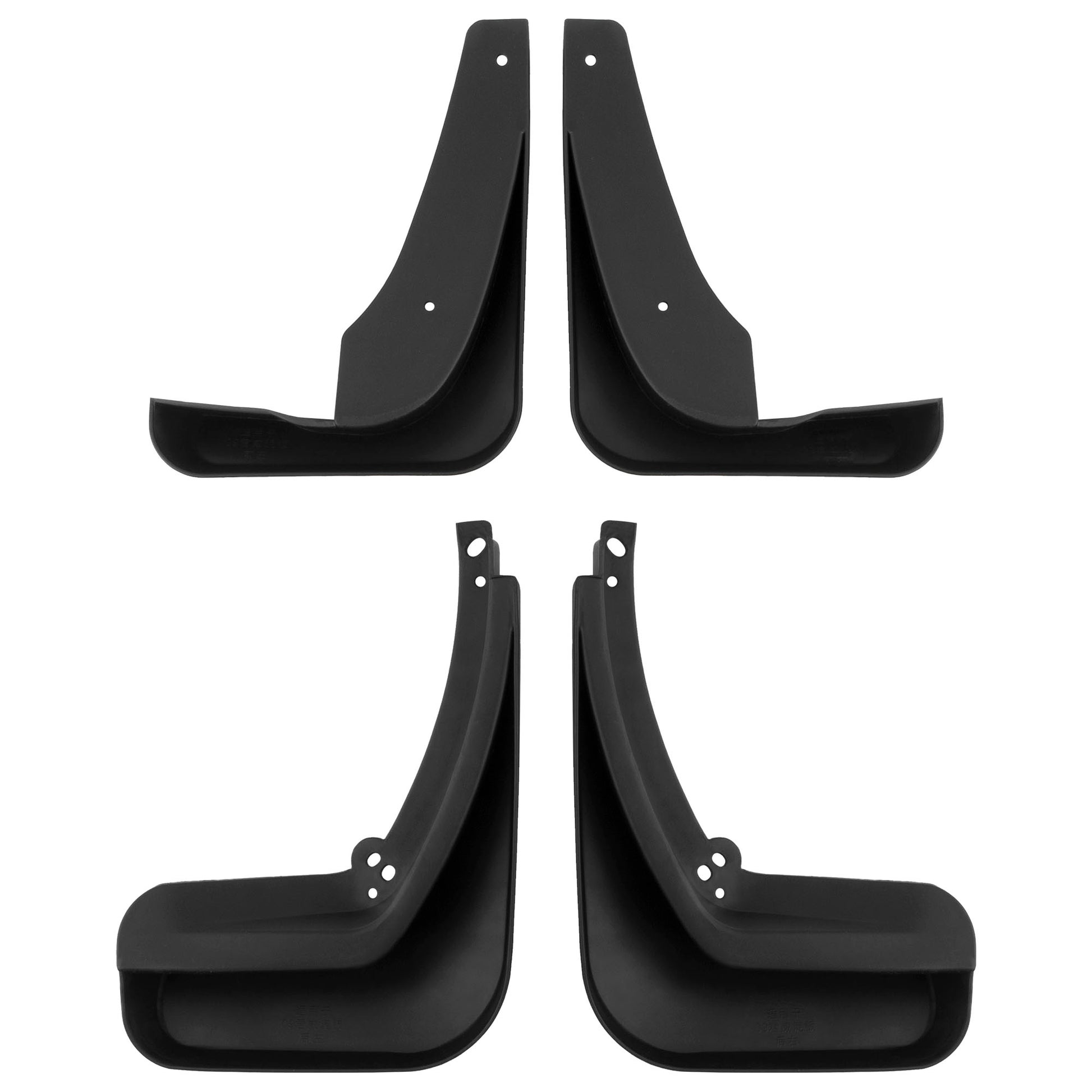 BOXI Set of 4 Front and Rear Side Mud Flaps Splash Guards Compatible for Buick Regal 2011-2017 I4 — product photo 2