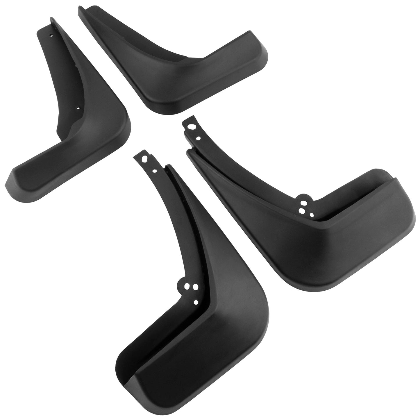 BOXI Set of 4 Front and Rear Side Mud Flaps Splash Guards Compatible for Buick Regal 2011-2017 I4 — product photo 3