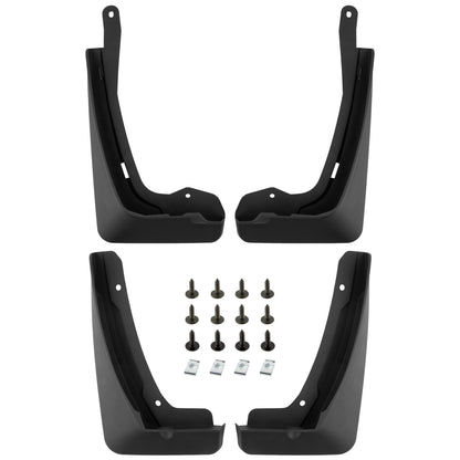 BOXI Set of 4 Front and Rear Side Mud Flaps Splash Guards Compatible for Cadillac XT6 V6 3.6L 2019