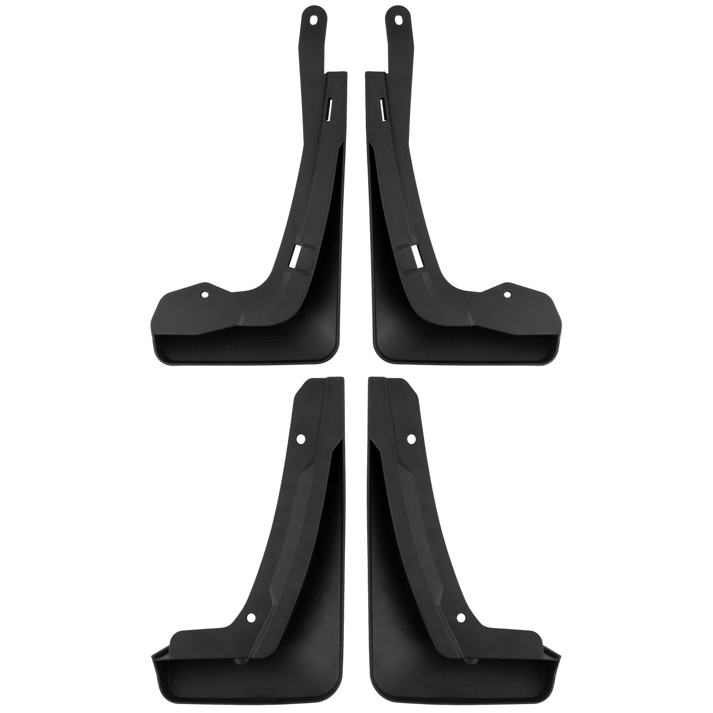 BOXI Set of 4 Front and Rear Side Mud Flaps Splash Guards Compatible for Cadillac XT6 V6 3.6L 2019 — product photo 2