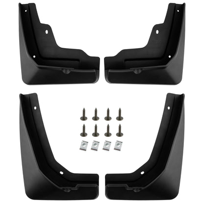 BOXI Set of 4 Front and Rear Side Mud Flaps Splash Guards Compatible for Cadillac XT5 2017-2022