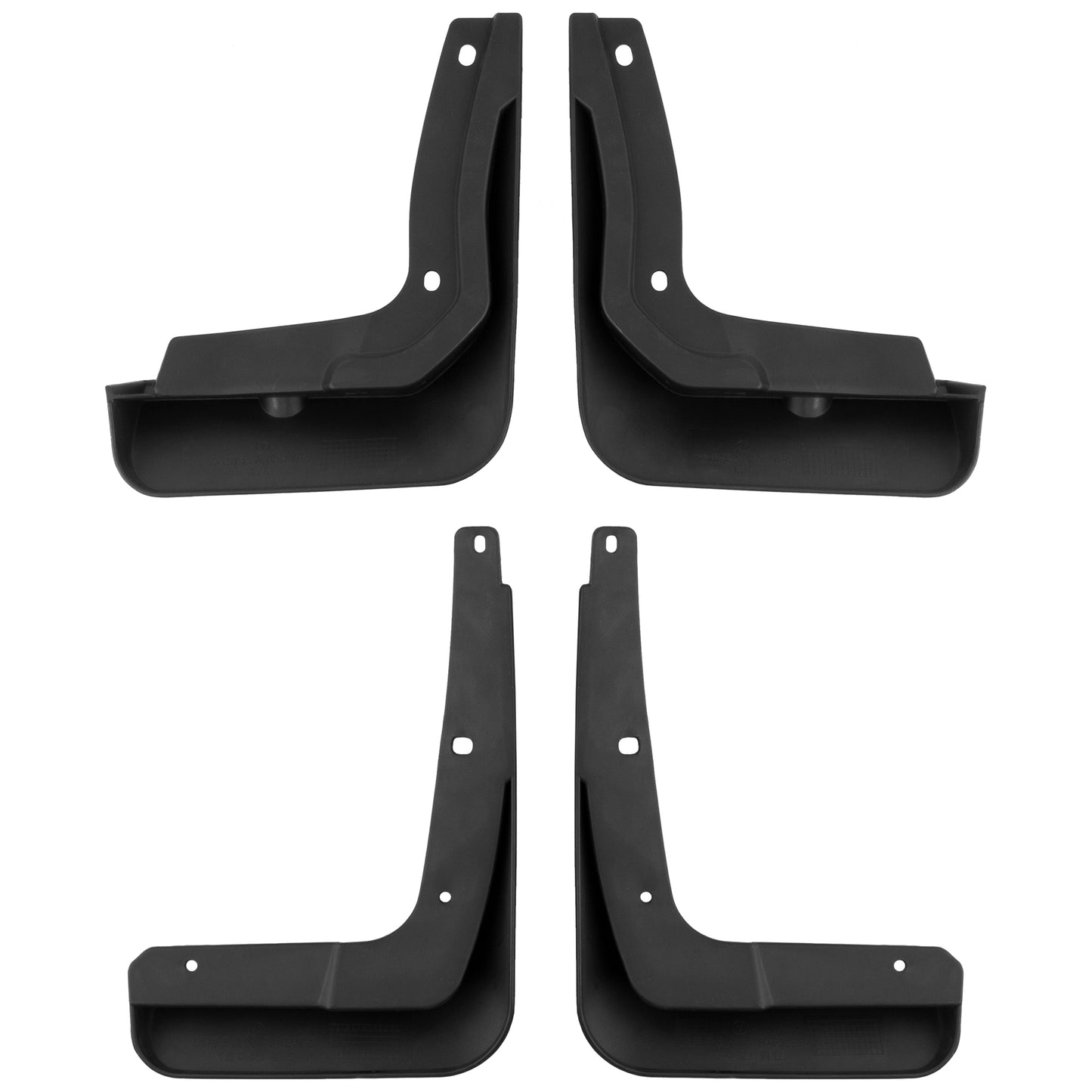 BOXI Set of 4 Front and Rear Side Mud Flaps Splash Guards Compatible for Hyundai Sonata 2018-2019 — product photo 2