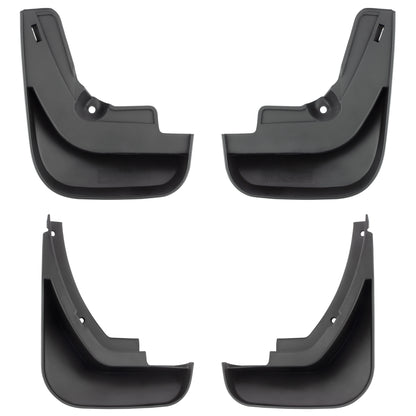 BOXI Set of 4 Front and Rear Side Mud Flaps Splash Guards Compatible for Audi A6 C6 2006 2007 2008 — product photo 2