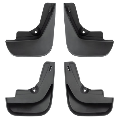 BOXI Set of 4 Front and Rear Side Mud Flaps Splash Guards Compatible for Audi A6 C6 2006 2007 2008 — product photo 3