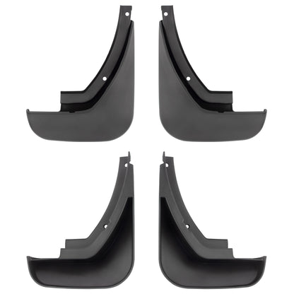 BOXI Set of 4 Front and Rear Side Mud Flaps Splash Guards Compatible for Audi A6 C6 2006 2007 2008 — product photo 4