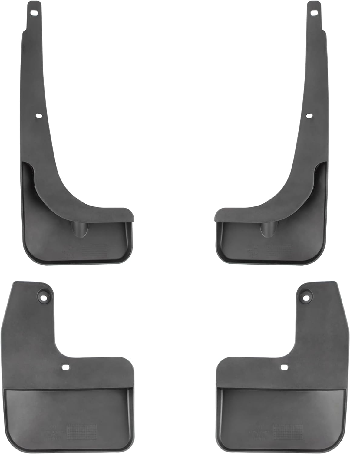 BOXI Set of 4 Front and Rear Side Mud Flaps Splash Guards Compatible for Toyota RAV4 2.5L l4 2016 — product photo 2
