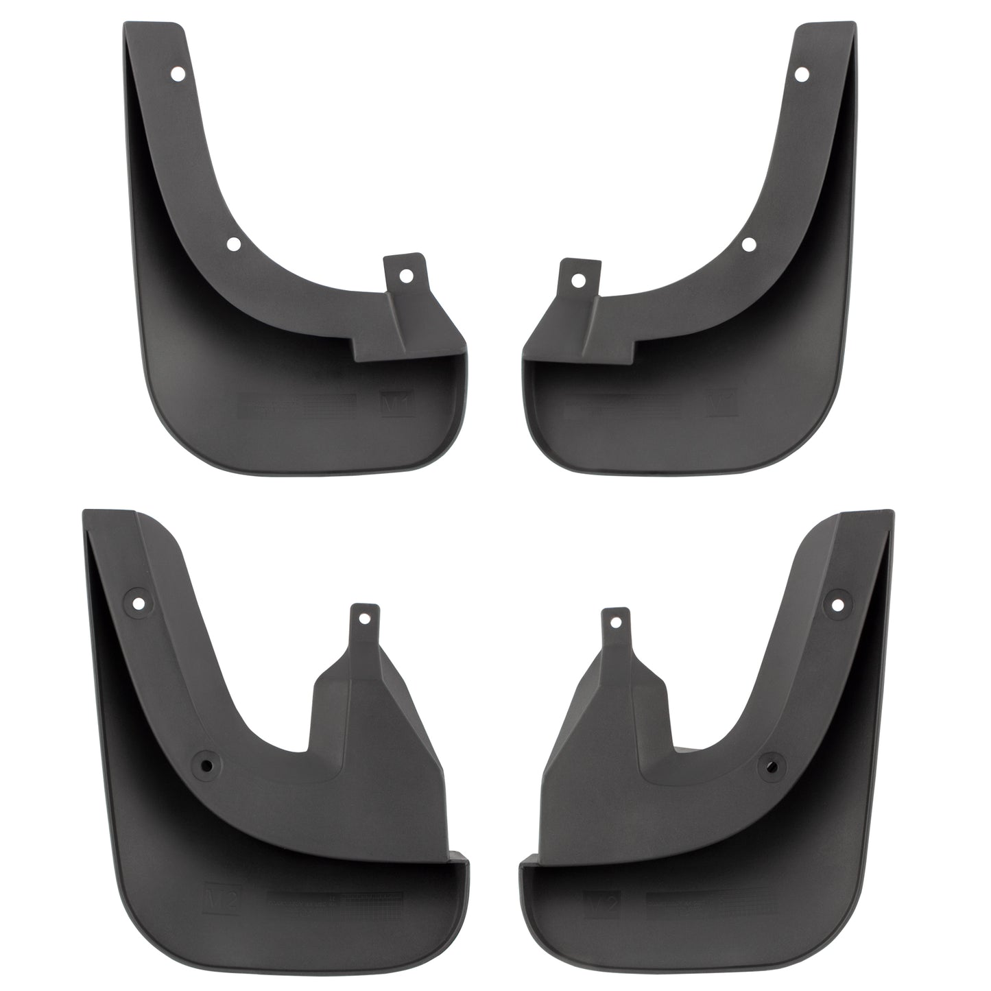BOXI Set of 4 Front and Rear Side Mud Flaps Splash Guards Compatible for Hyundai Tucson 2005 2006 — product photo 2
