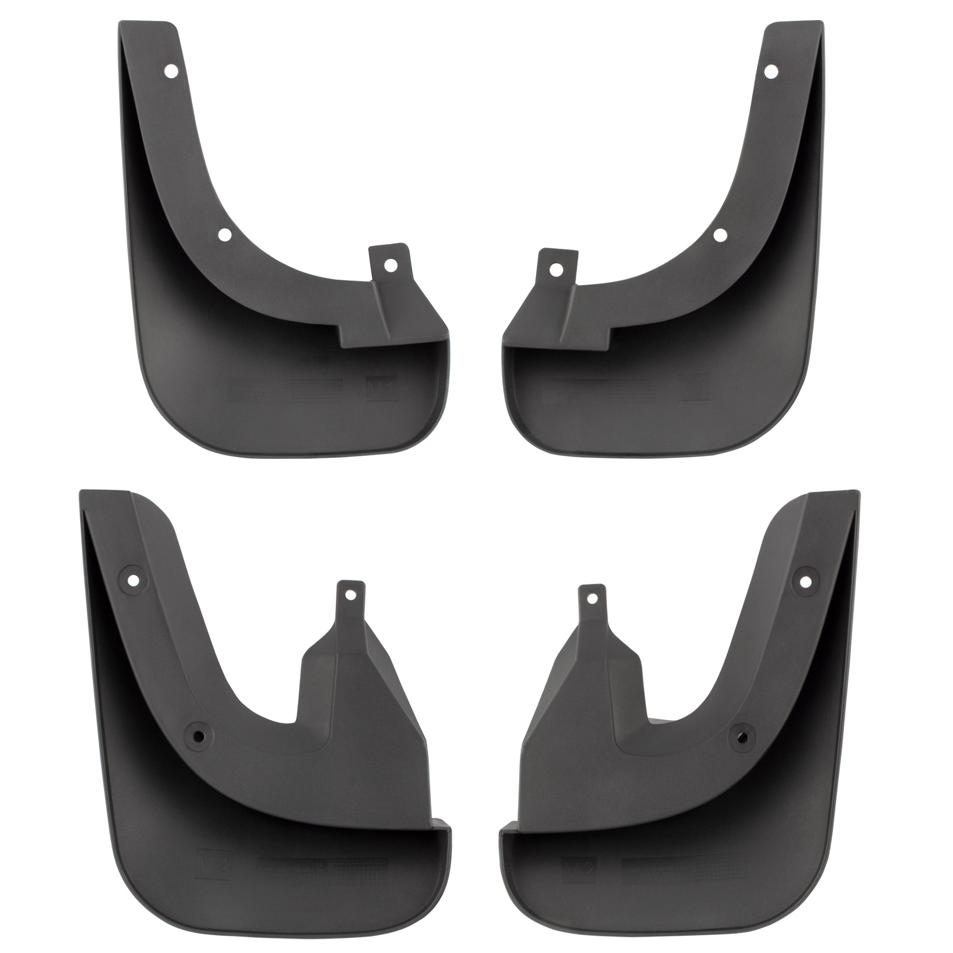 BOXI Set of 4 Front and Rear Side Mud Flaps Splash Guards Compatible for Hyundai Tucson 2005 2006 — product photo 2