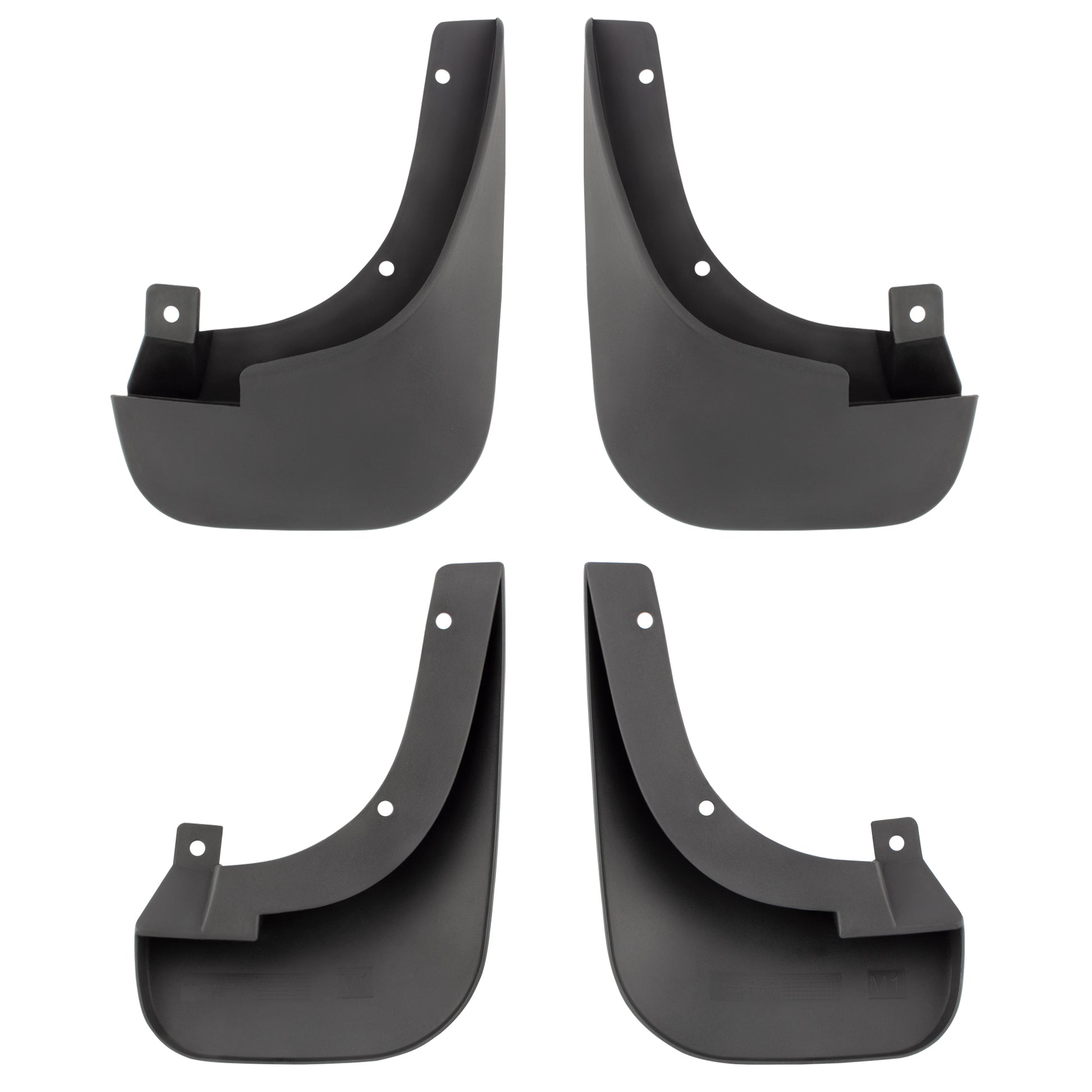 BOXI Set of 4 Front and Rear Side Mud Flaps Splash Guards Compatible for Hyundai Tucson 2005 2006 — product photo 3
