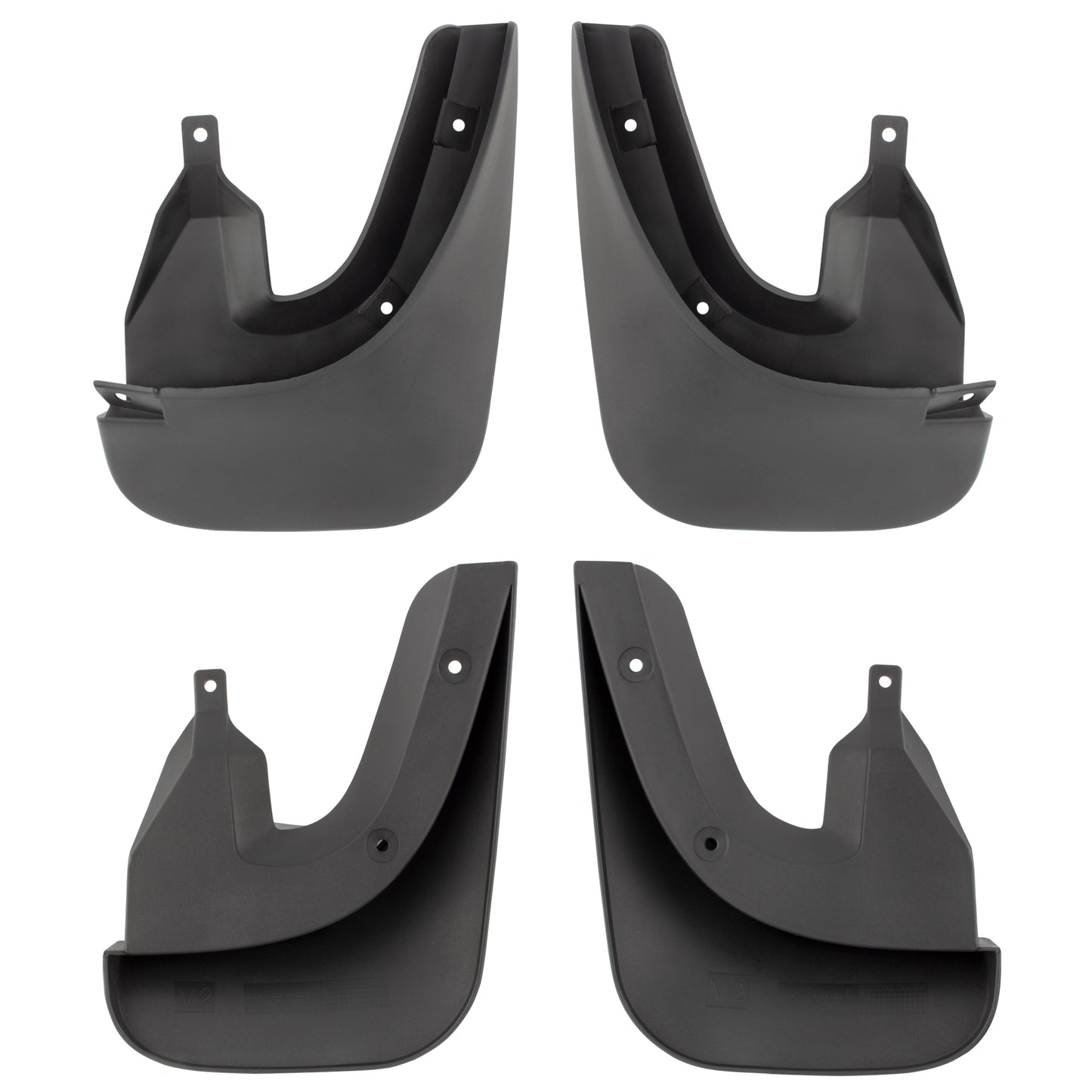 BOXI Set of 4 Front and Rear Side Mud Flaps Splash Guards Compatible for Hyundai Tucson 2005 2006 — product photo 4
