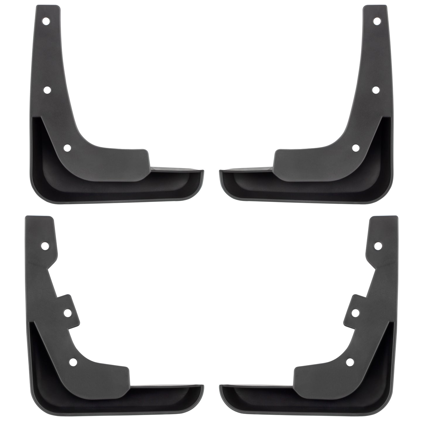 BOXI Set of 4 Front and Rear Side Mud Flaps Splash Guards Compatible for Lexus ES240 ES300 ES350 — product photo 2