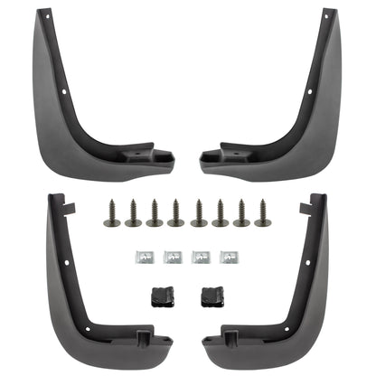 BOXI Set of 4PCS Mud Flaps Splash Guards Mudguards Mudflaps with Hardware Kits Accessory Compatible