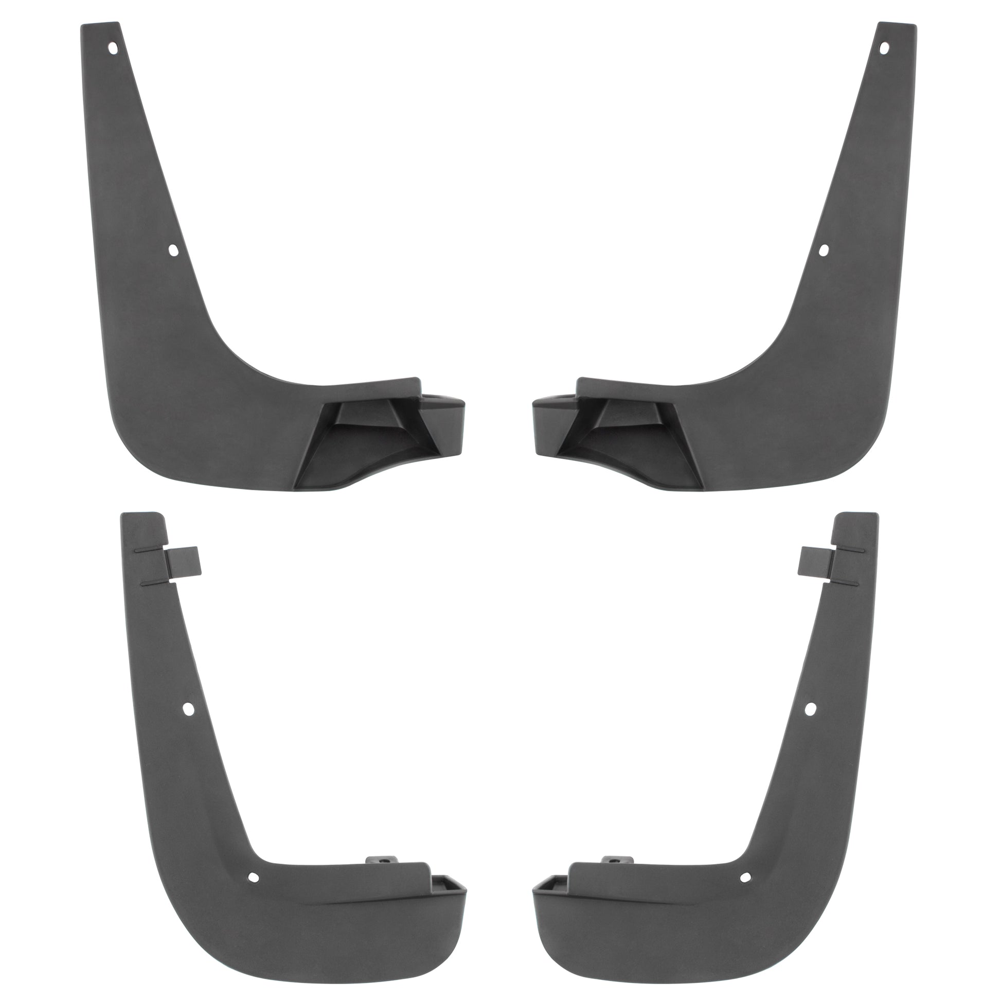 BOXI Set of 4PCS Mud Flaps Splash Guards Mudguards Mudflaps with Hardware Kits Accessory Compatible — product photo 2