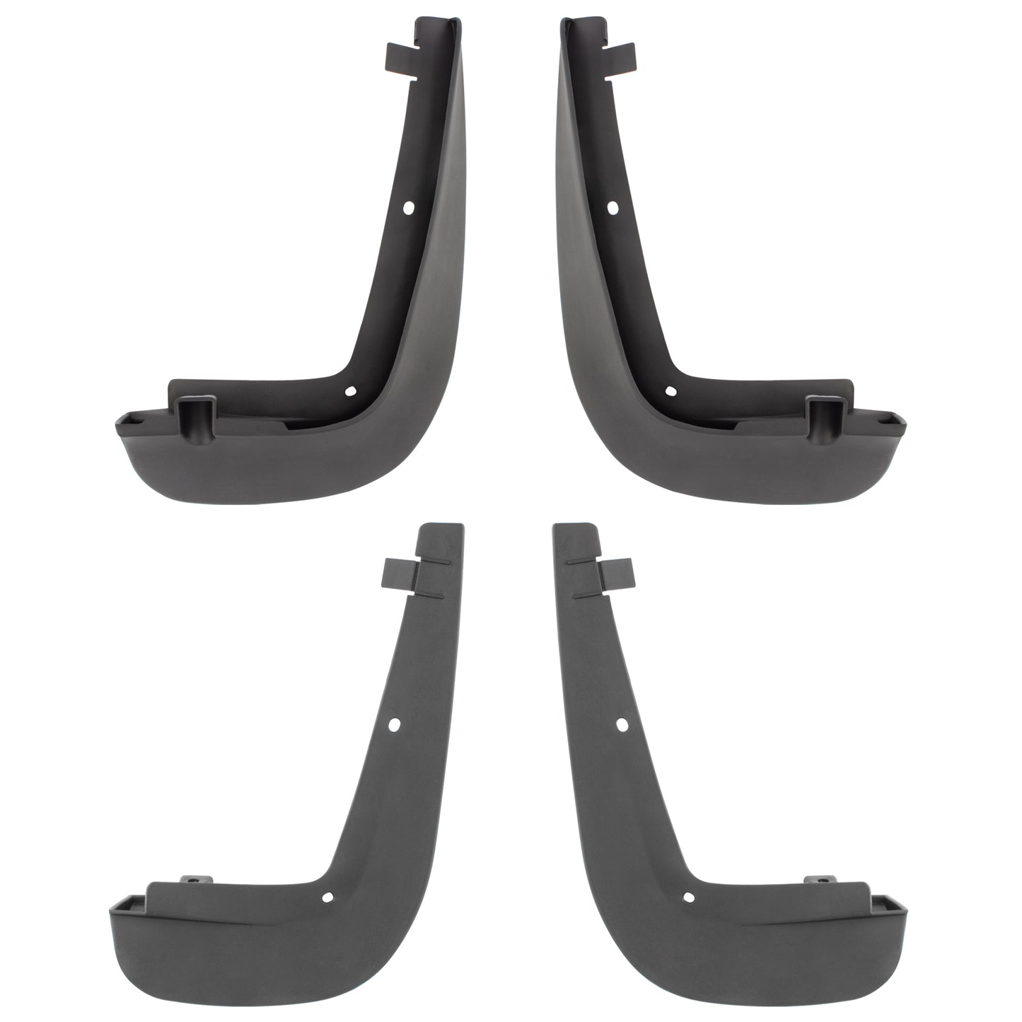 BOXI Set of 4PCS Mud Flaps Splash Guards Mudguards Mudflaps with Hardware Kits Accessory Compatible — product photo 4