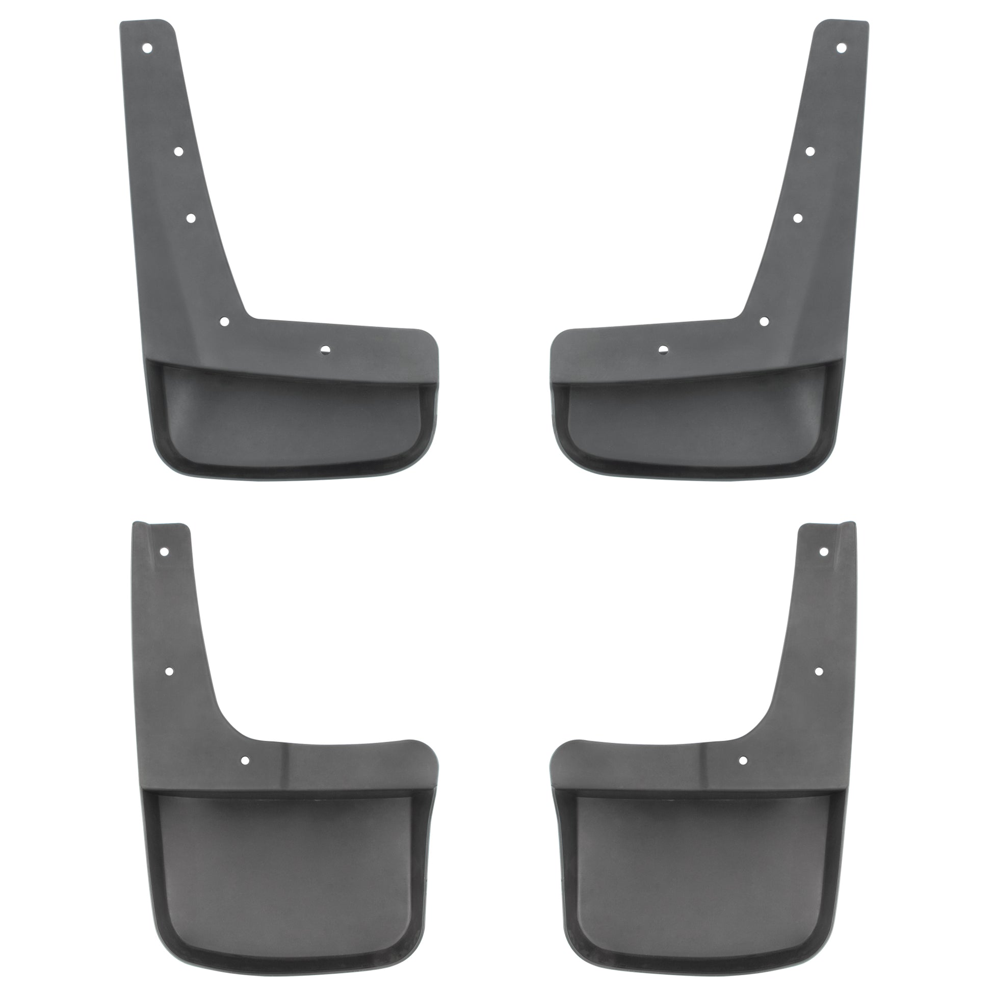 BOXI Set of 4 Front and Rear Side Mud Flaps Splash Guards Fit for Jeep Liberty KK 2008 2009 2010 — product photo 2
