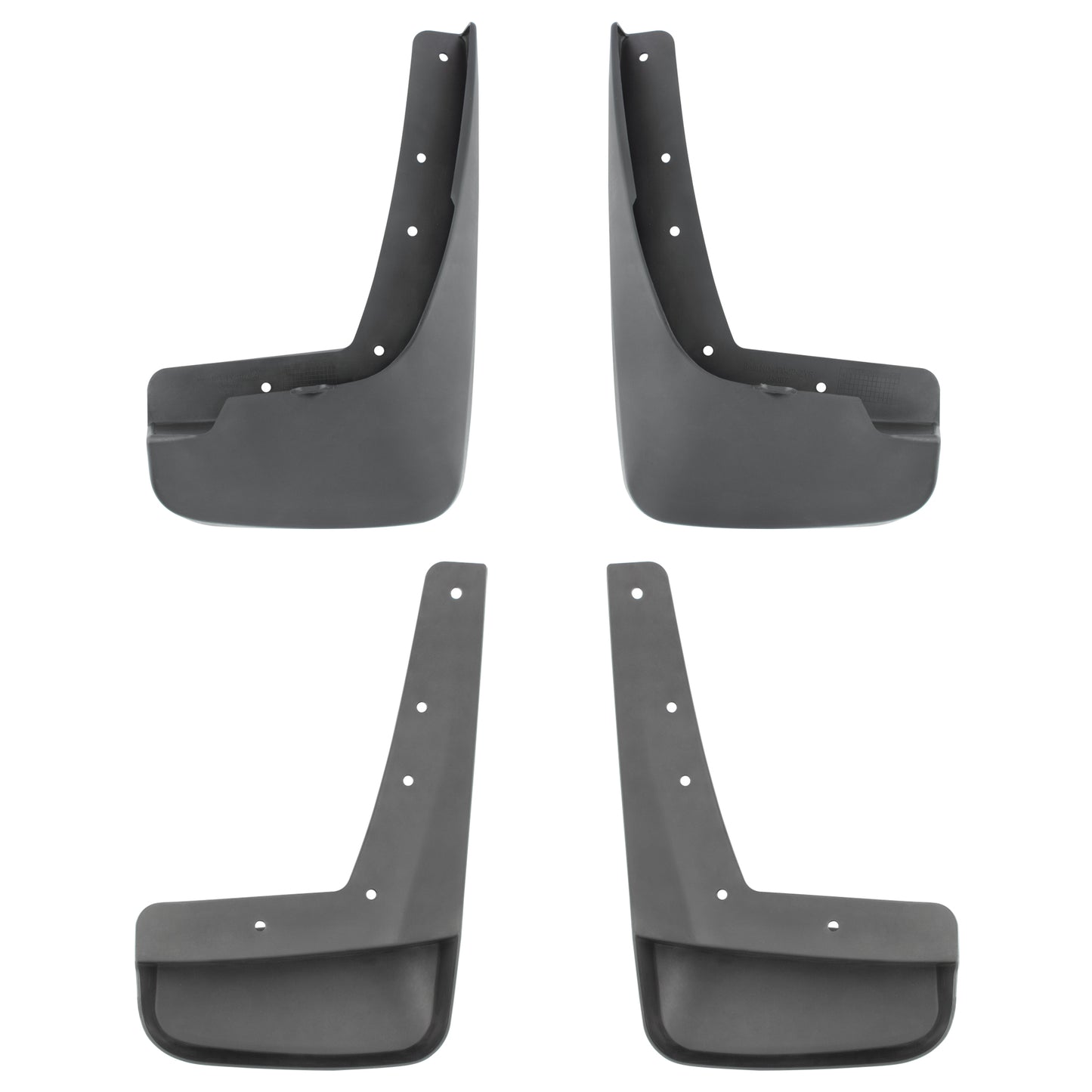 BOXI Set of 4 Front and Rear Side Mud Flaps Splash Guards Fit for Jeep Liberty KK 2008 2009 2010 — product photo 3