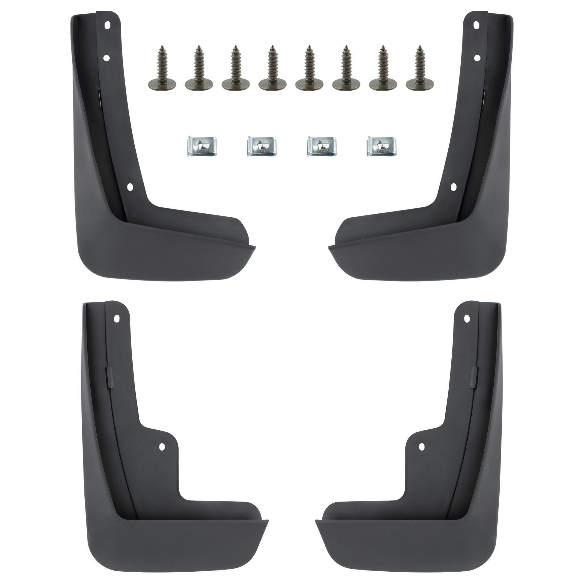 BOXI Set of 4 Front and Rear Side Mud Flaps Splash Guards Compatible for Buick Envision 2016-2019