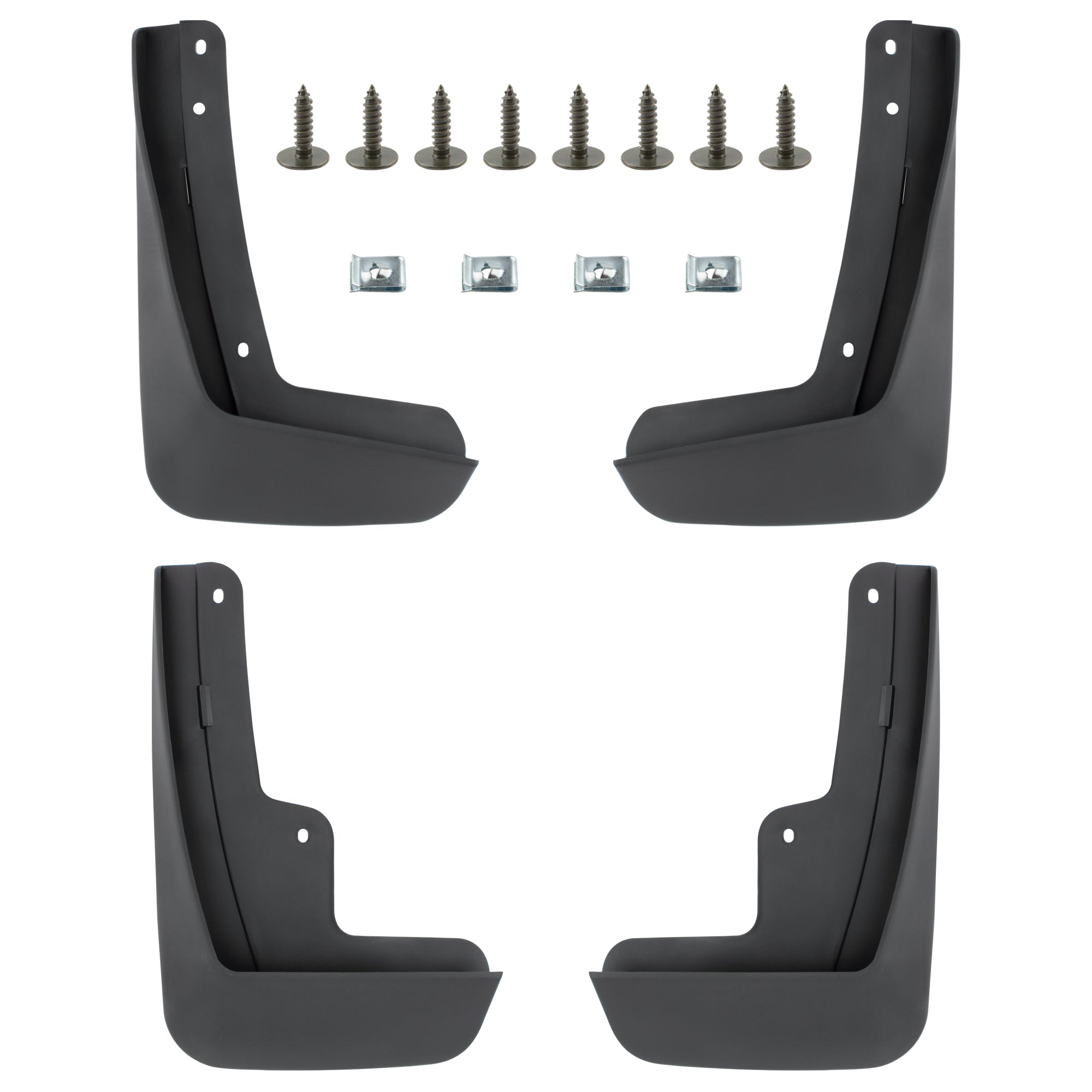 BOXI Set of 4 Front and Rear Side Mud Flaps Splash Guards Compatible for Buick Envision 2016-2019