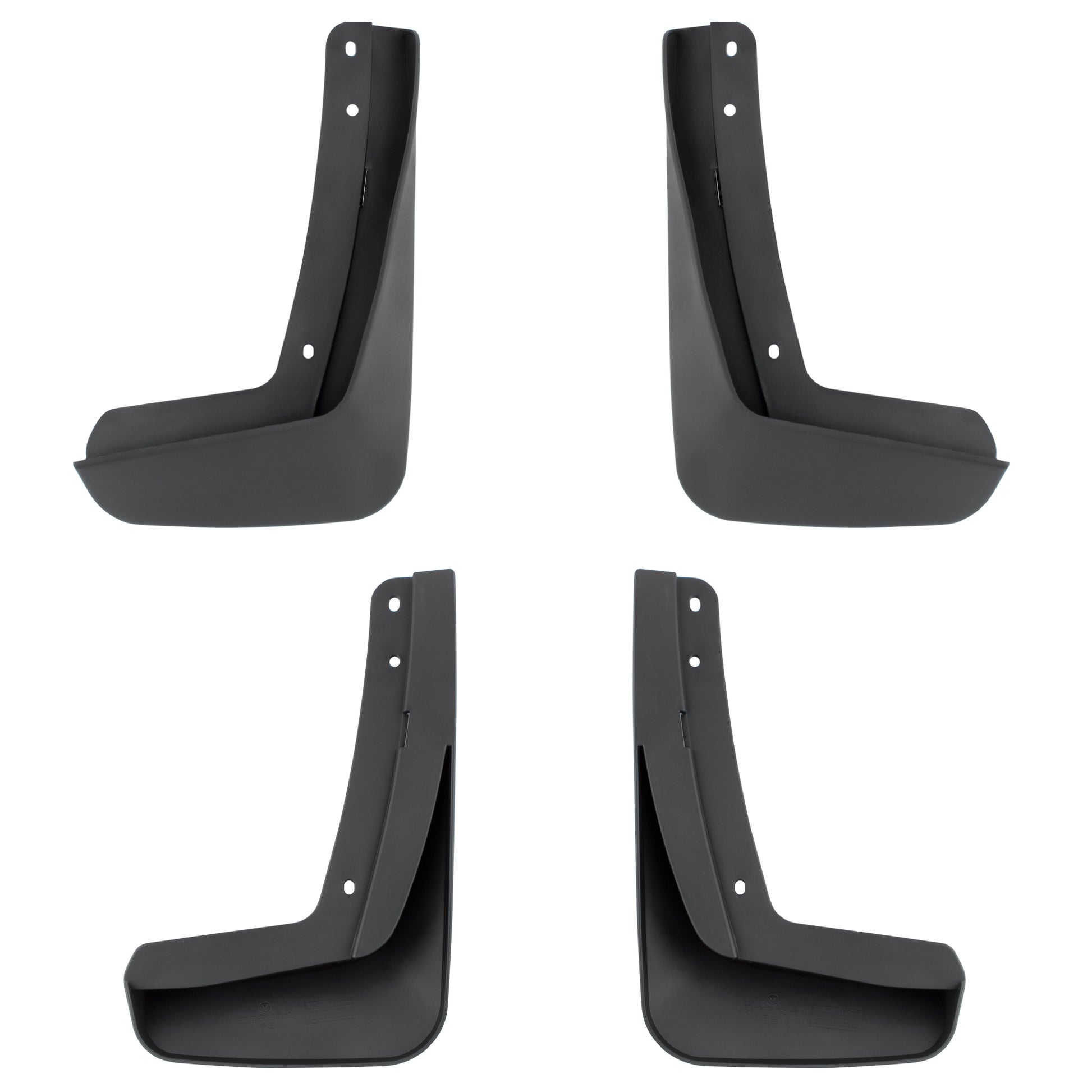 BOXI Set of 4 Front and Rear Side Mud Flaps Splash Guards Compatible for Buick Envision 2016-2019 — product photo 3