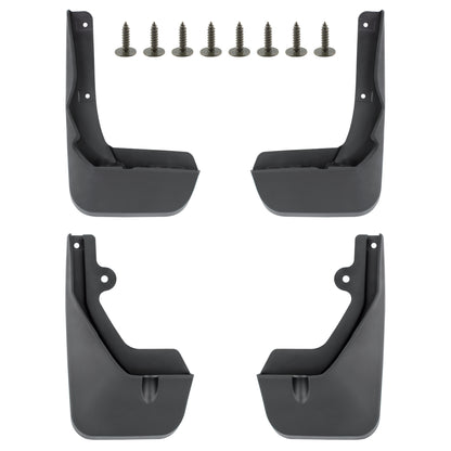 BOXI Set of 4 Front and Rear Side Splash Guards Mud Flaps Mudflaps Mudguards Fit for Lexus RX350