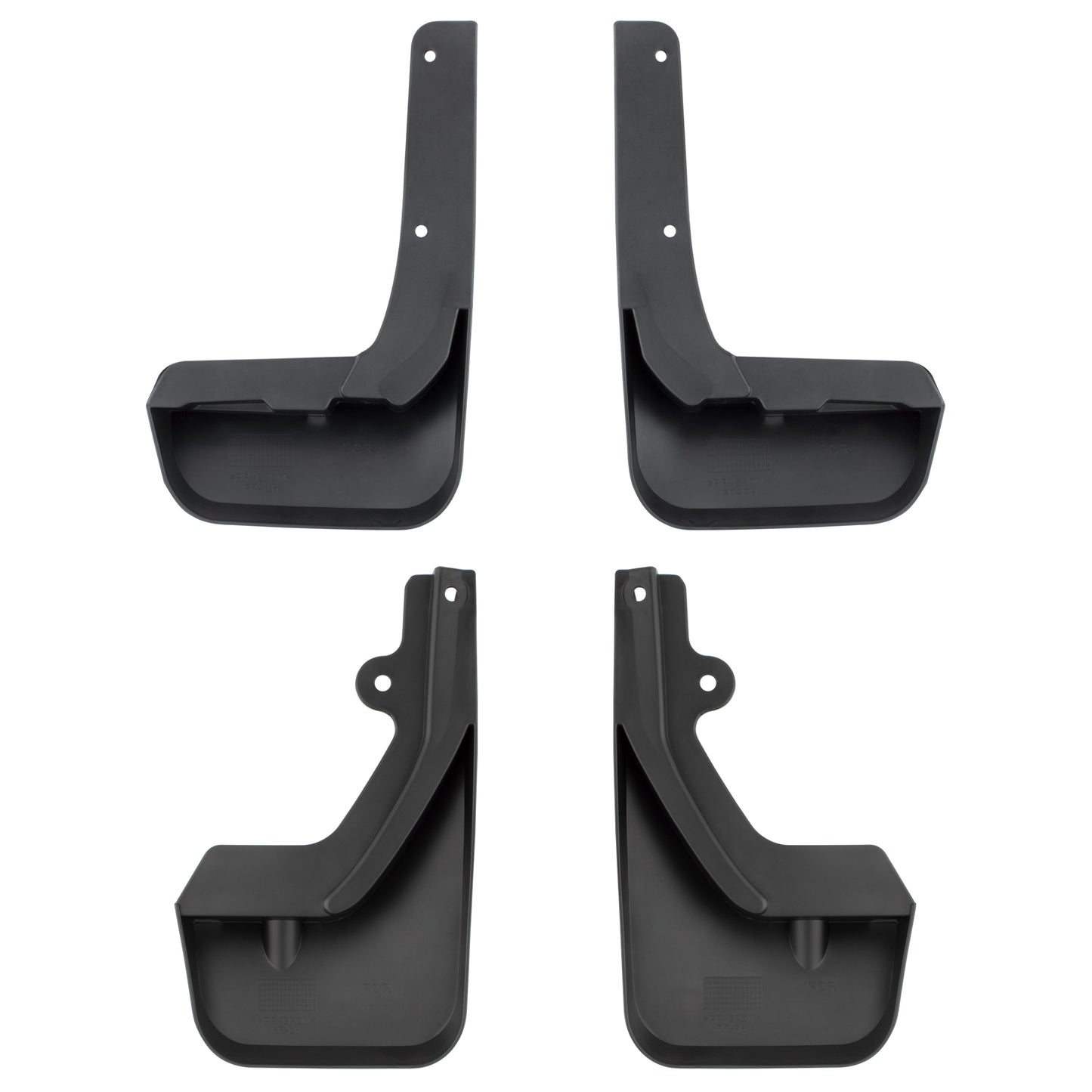 BOXI Set of 4 Front and Rear Side Splash Guards Mud Flaps Mudflaps Mudguards Fit for Lexus RX350 — product photo 2