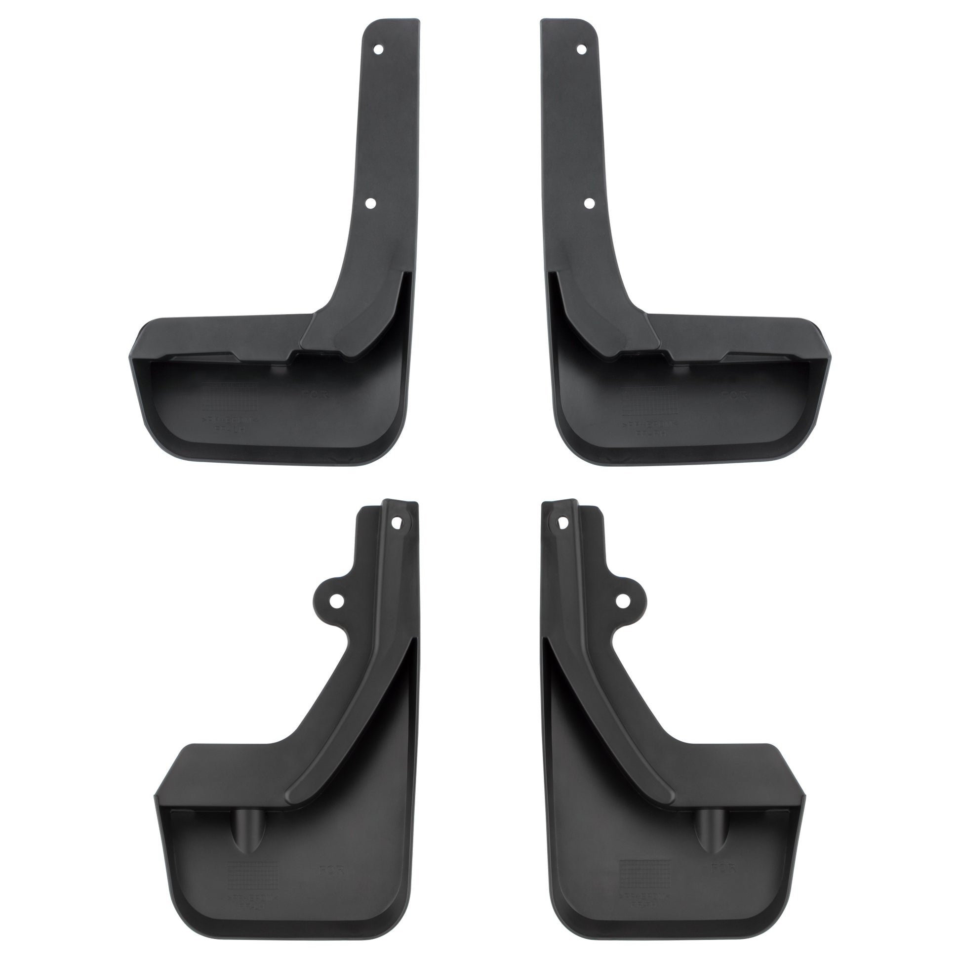 BOXI Set of 4 Front and Rear Side Splash Guards Mud Flaps Mudflaps Mudguards Fit for Lexus RX350 — product photo 2